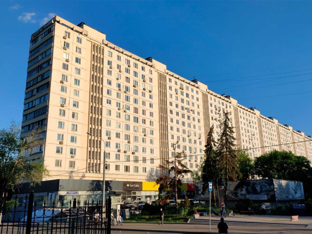 Дом серии И-286 на Русаковской улице