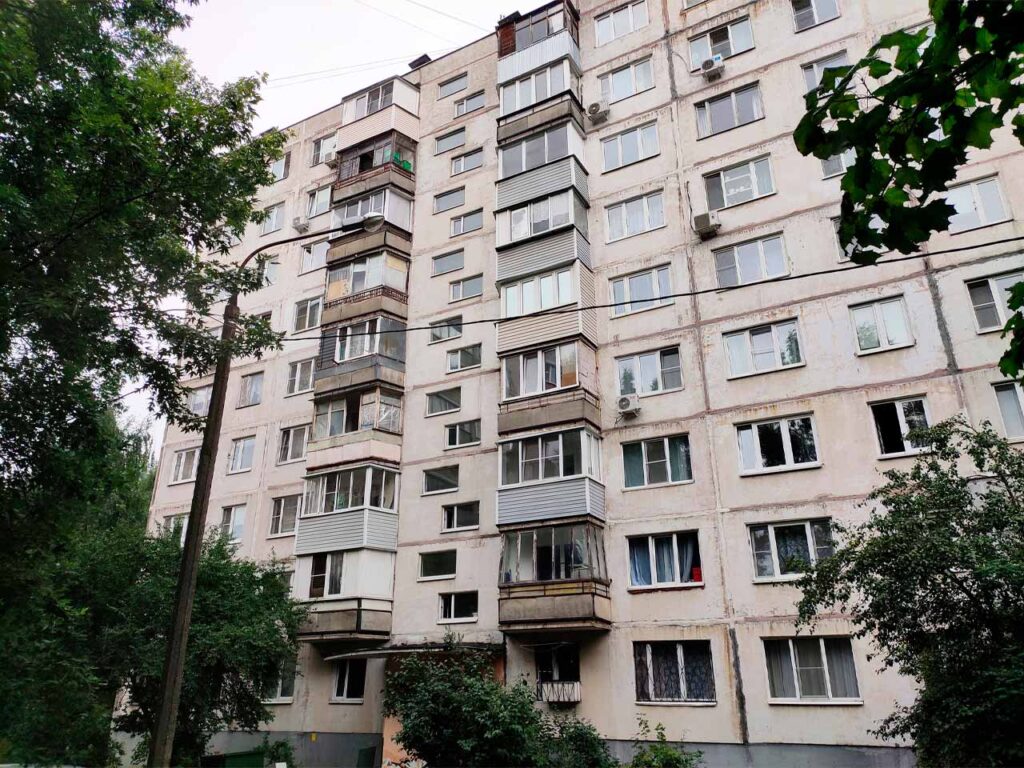 Дом серии 1-464А-53МК на Солнечной улице