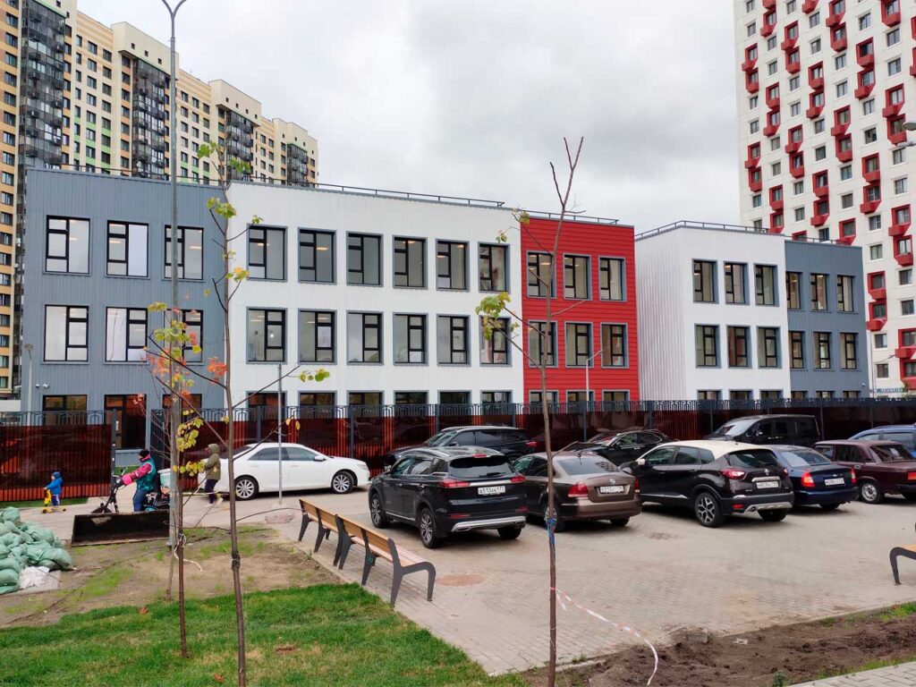 Детский сад в ЖК «Городские истории» на завершающем этапе строительства