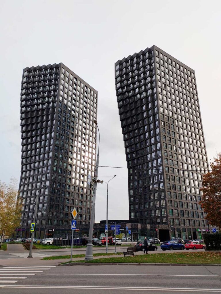 «Дома-паруса» в жилом комлексе «AFI Park Воронцовский»